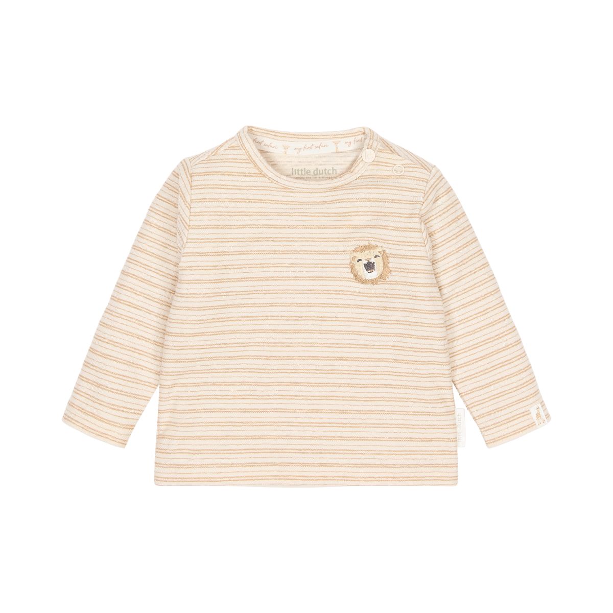 Langarmshirt Safari Streifen - 56