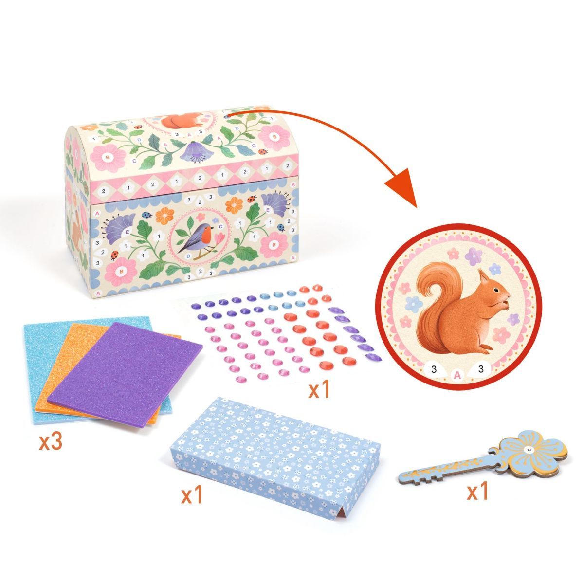 DIY: Schatztruhe Precious - Djeco