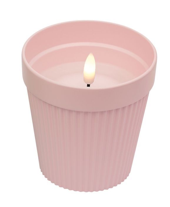 Blatt & Blüte LED-Kerze Garden Glow (verschiedene Designs, 1 Stück)