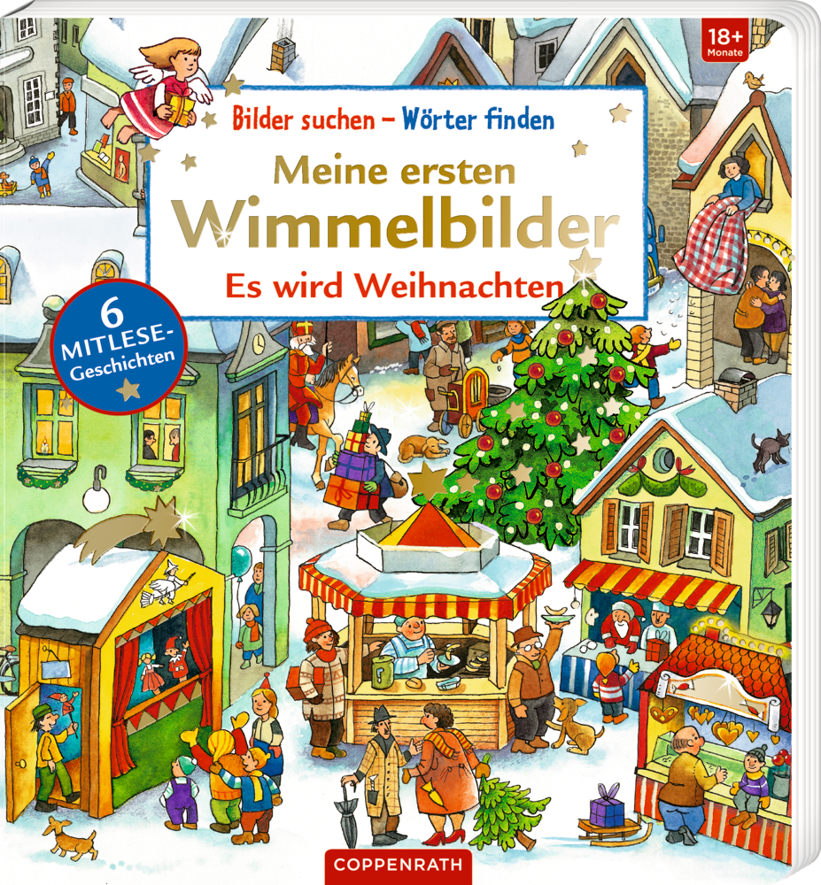 Bilder suchen-Wörter finden: Meine 1. Wimmelbilder - Es wird Weihnachten