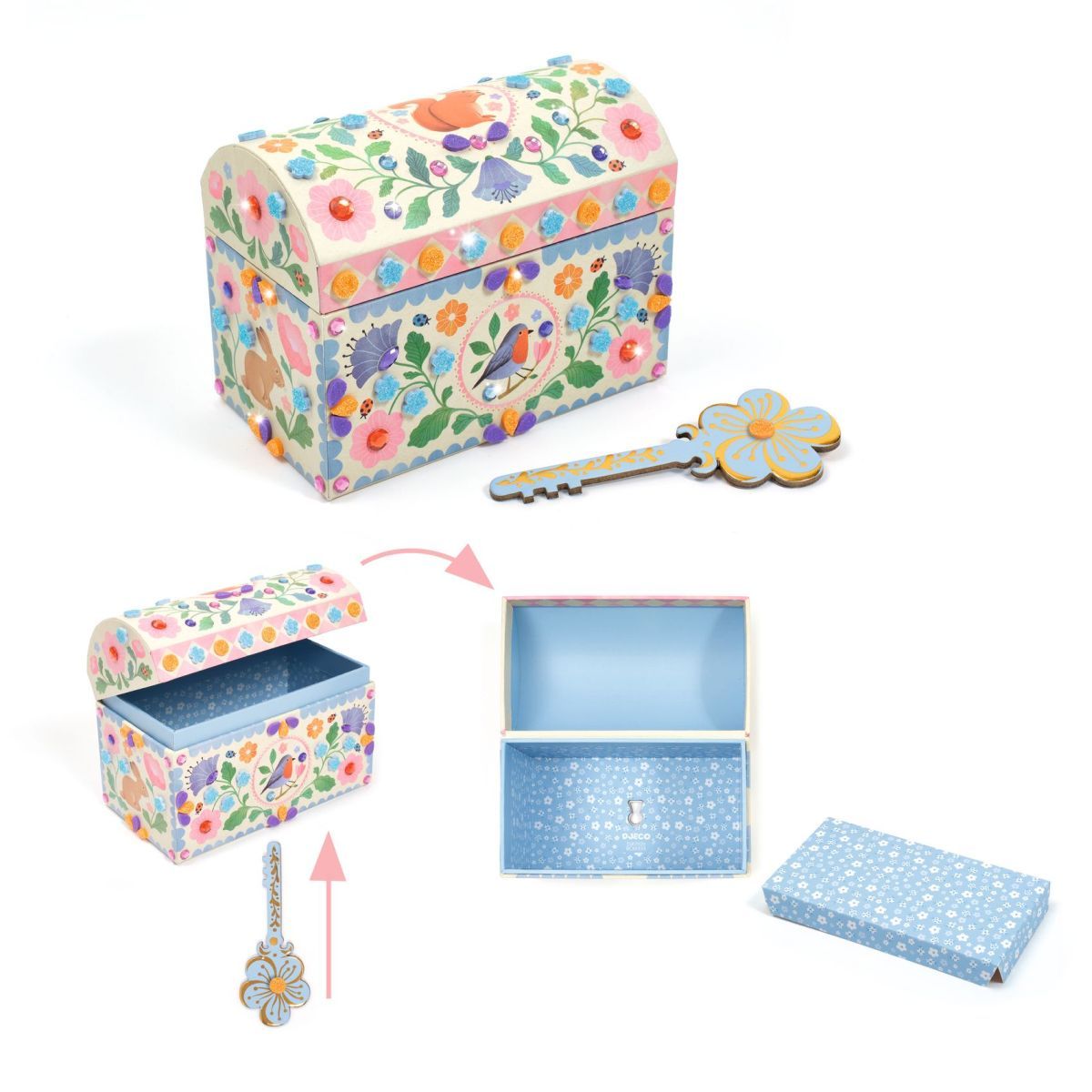 DIY: Schatztruhe Precious - Djeco