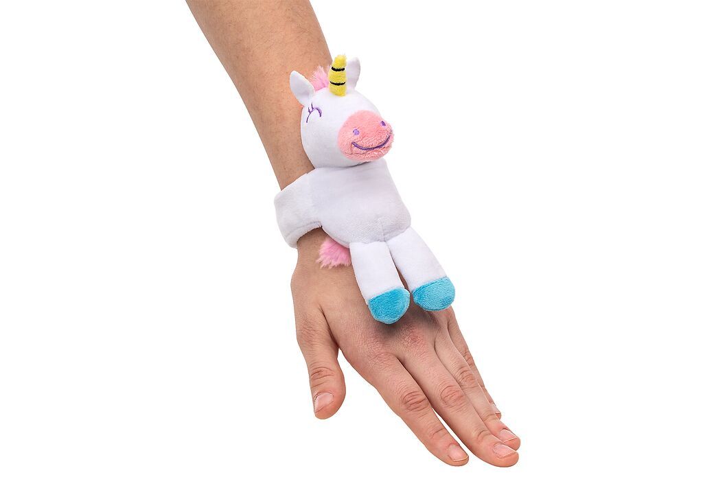 Pferde oder Einhorn Plüsch Snap-Band (verschiedene Designs, 1 Stück)