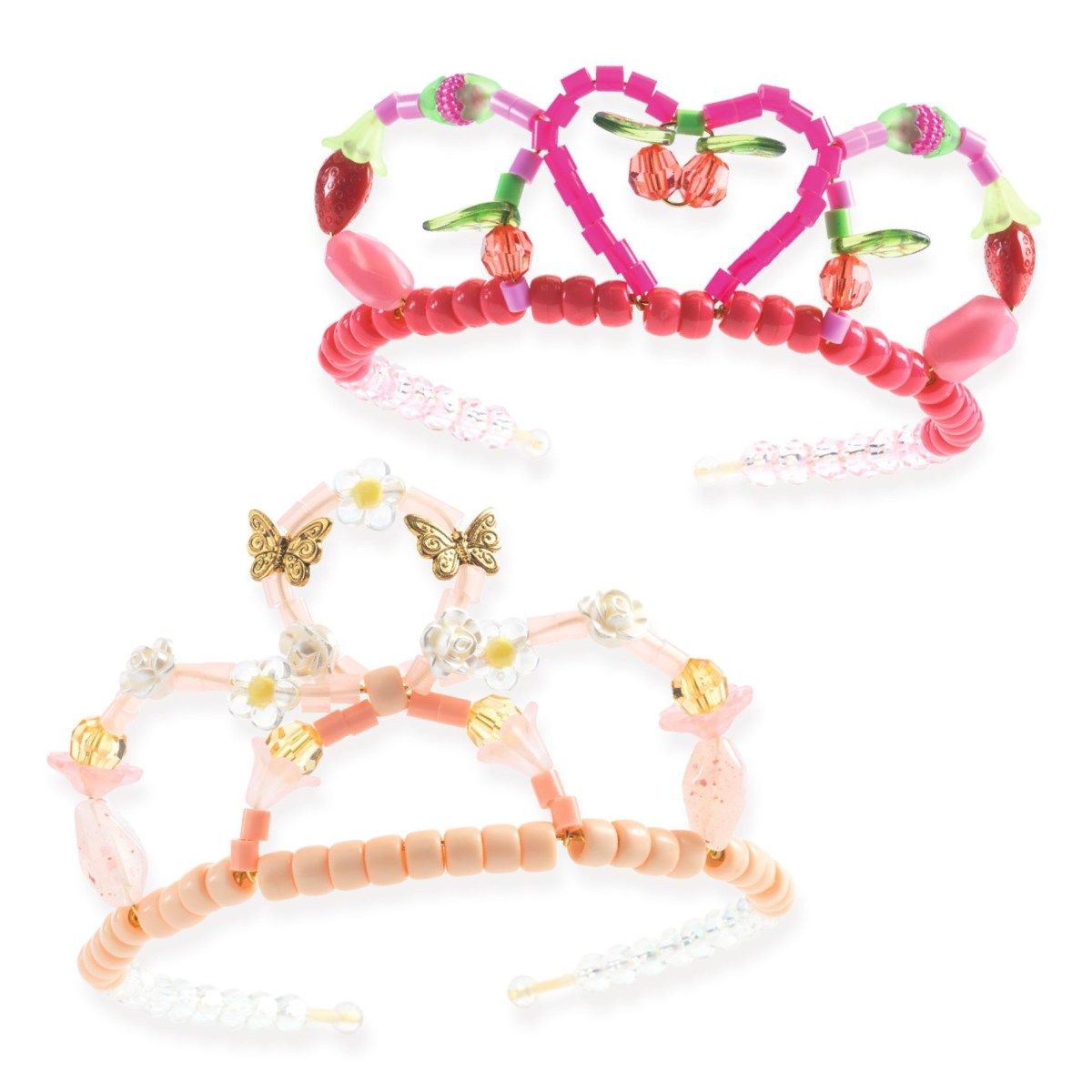 Schmuck basteln Diadem: Tiaras Rosa - Djeco