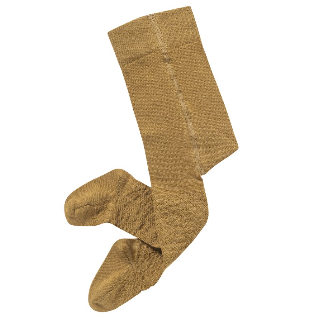 Strumpfhose kumin Zopfmuster - People Wear Organic