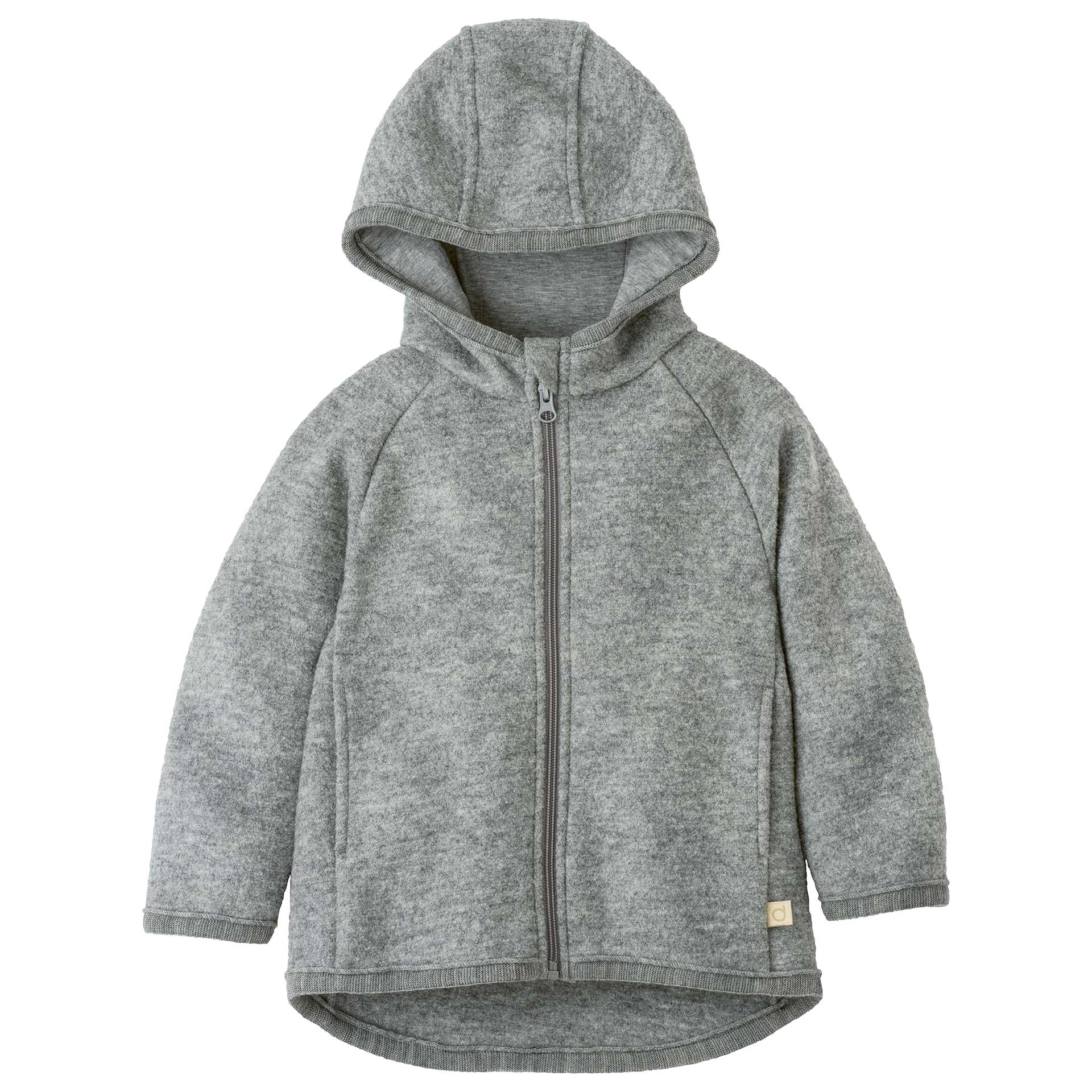 Disana Walkjacke Zipp grau Gr. 86-92