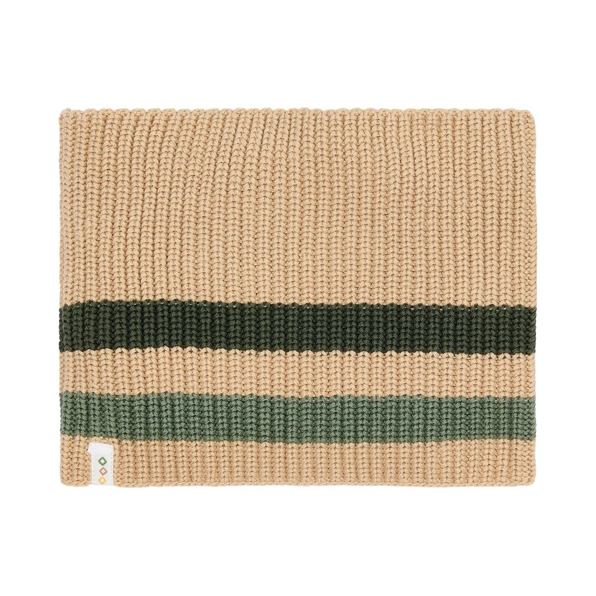 Gestrickter Schal Warm Taupe - Little Dutch