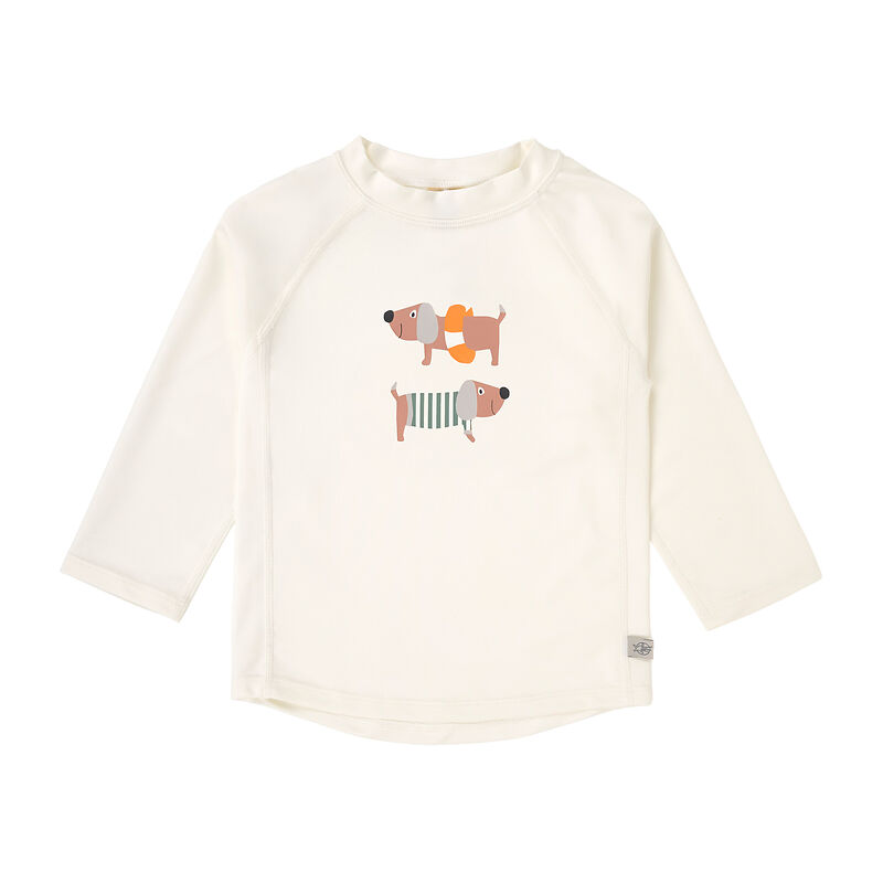 UV-Shirt langarm BeachDog white - Gr. 86