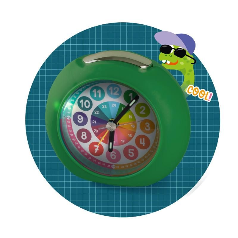 ABC-5 Lernwecker mit Lichtfunktion (unterschiedliche Designs, 1 Stück)