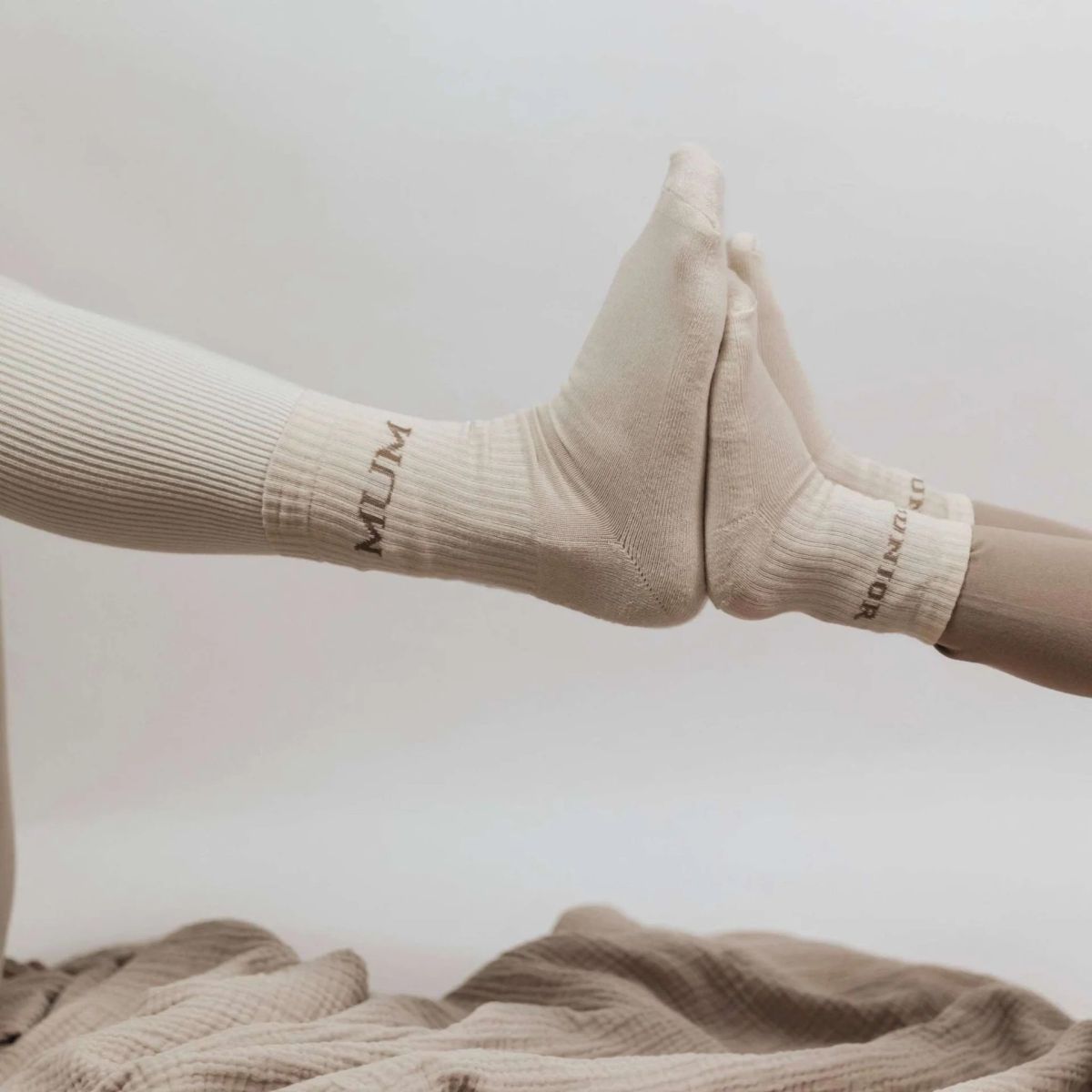 Socken JUNIOR sand GOTS - 0-12 M.