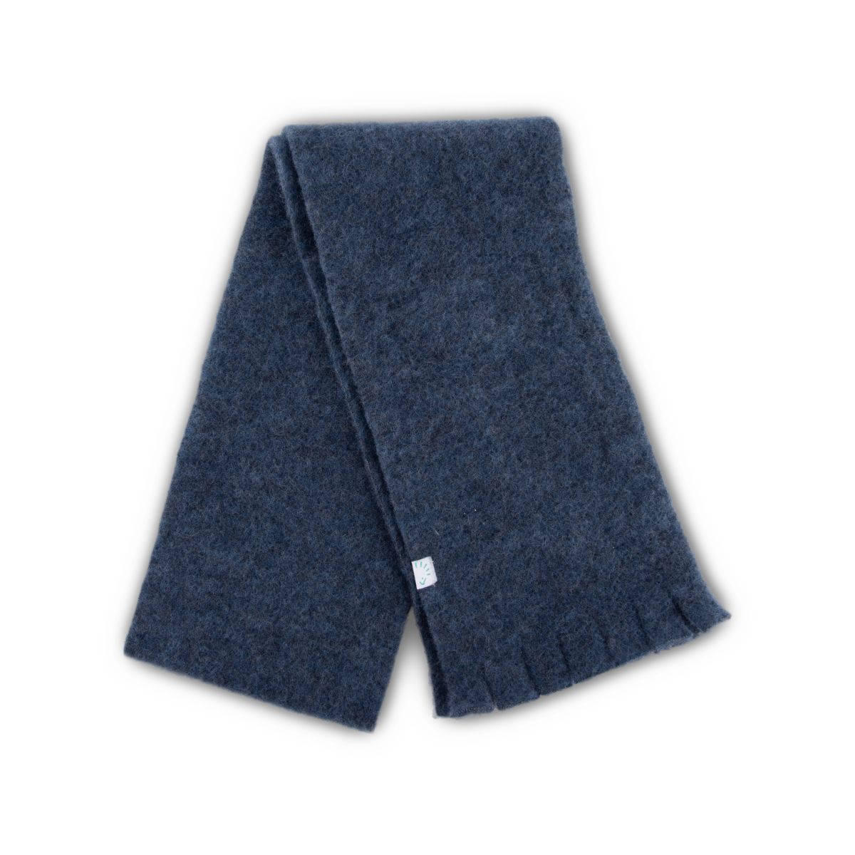 Schal Wollfleece jeans melange Gr. L
