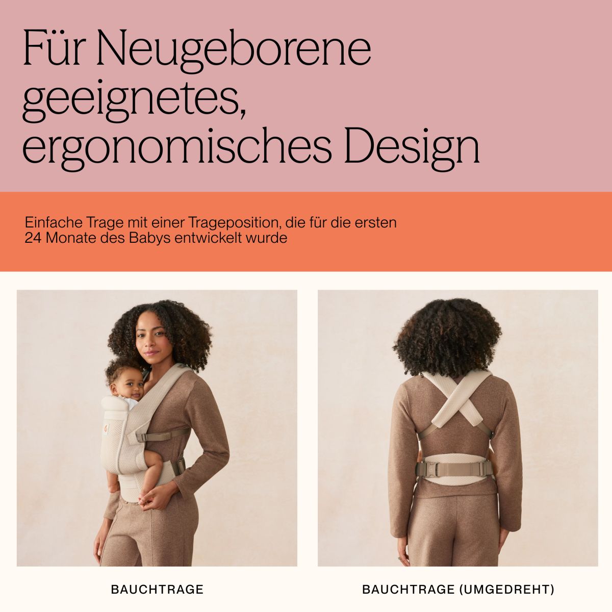 ergobaby Omni Lite Mesh Natural Beige Babytrage