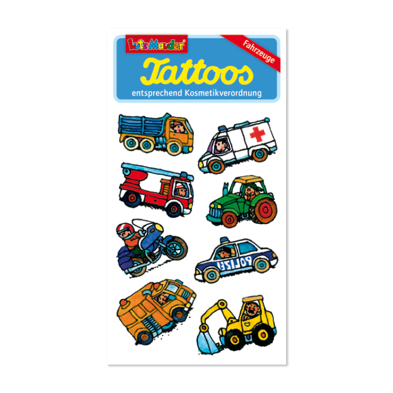 Tattoos Fahrzeuge - Lutz Mauder Verlag (1 Stück)