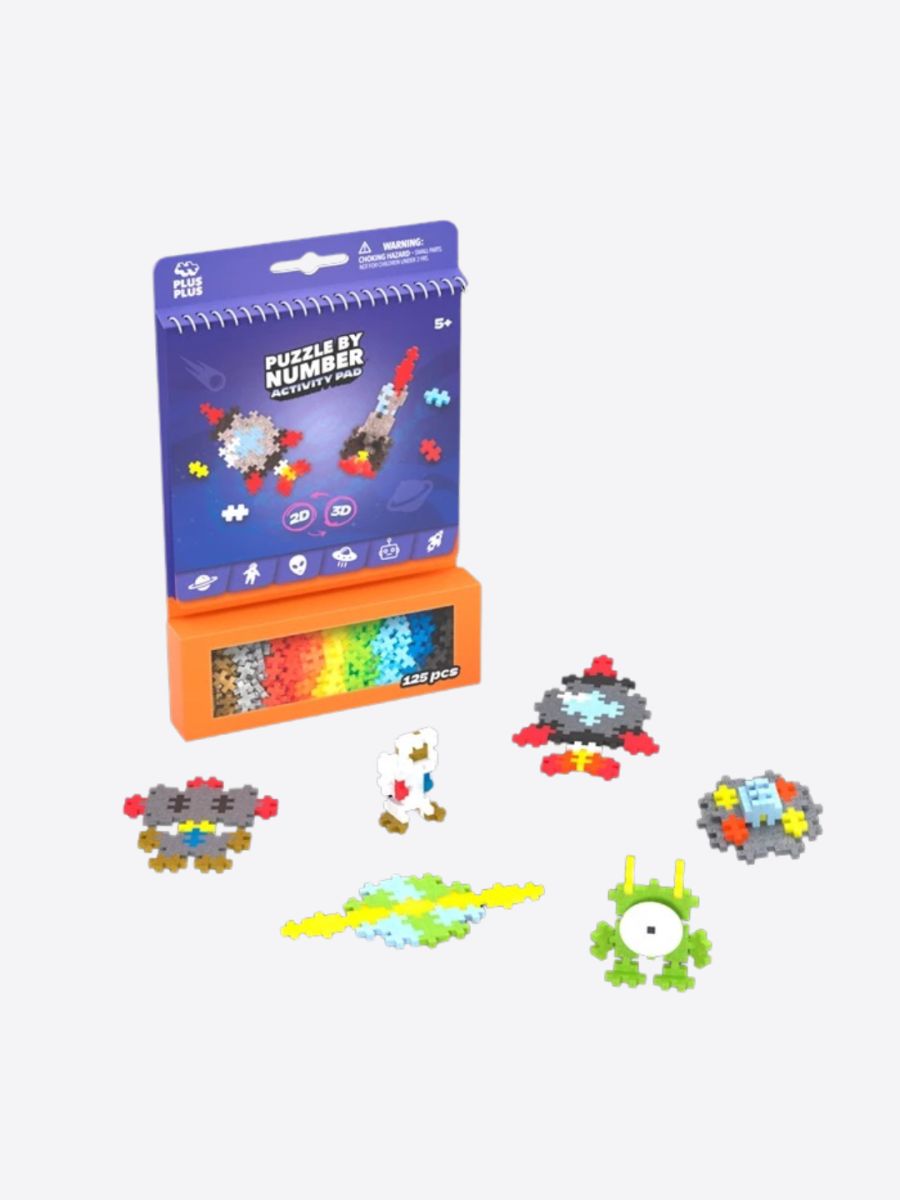 PLUS PLUS Mini-Bausteine Puzzle Weltraum 125 Stück