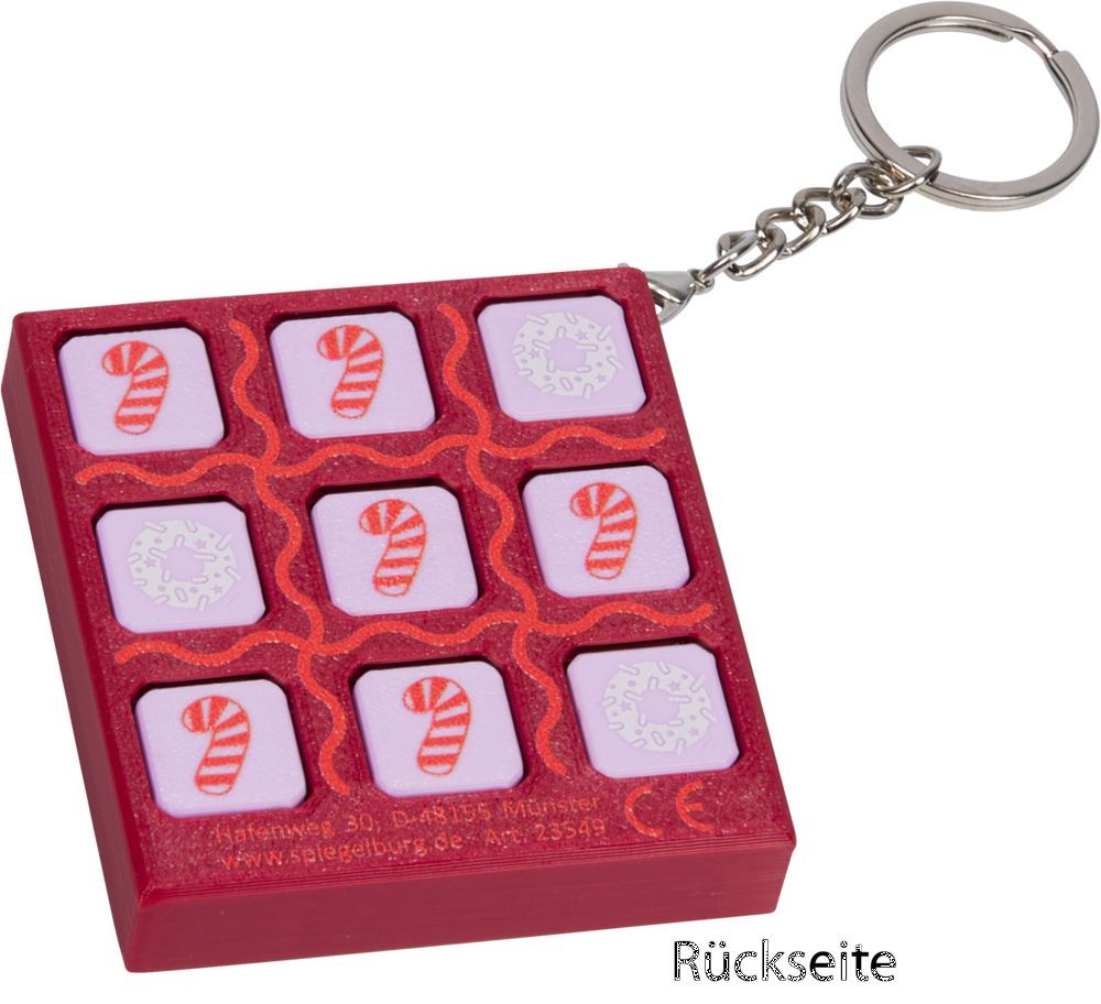 Tic-Tac-Toe Spiel - Fröhliche Weihnachten