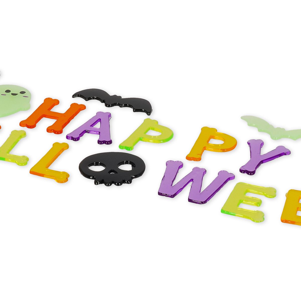 Set mit Gel-Fensteraufklebern "Happy Halloween" - Windo-Glow - Legami