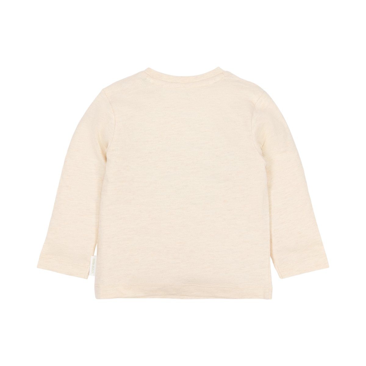 Langarmshirt Safari sand melange - 86