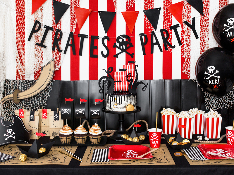 Girlande Piraten "Pirates Party" - Party Deco