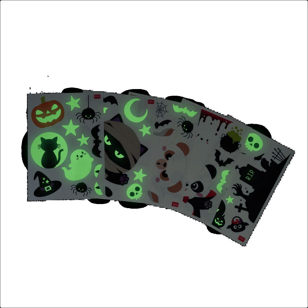 Set aus 40 Elektrostatischen Fensteraufklebern Halloween - Windo-Wow - Legami