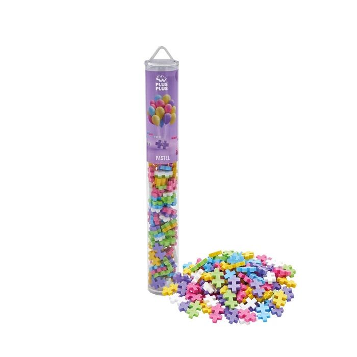 PLUS PLUS Mini-Bausteine Pastell 100 Stück