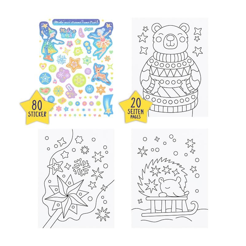 MAW Malbuch inkl. Sticker