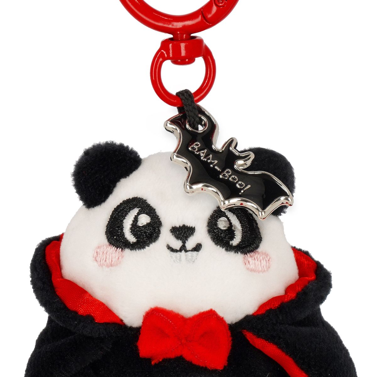 Panda-Plüsch-Schlüsselanhänger "Bam-Boo!" Halloween - Tiny Super Soft! - Legami