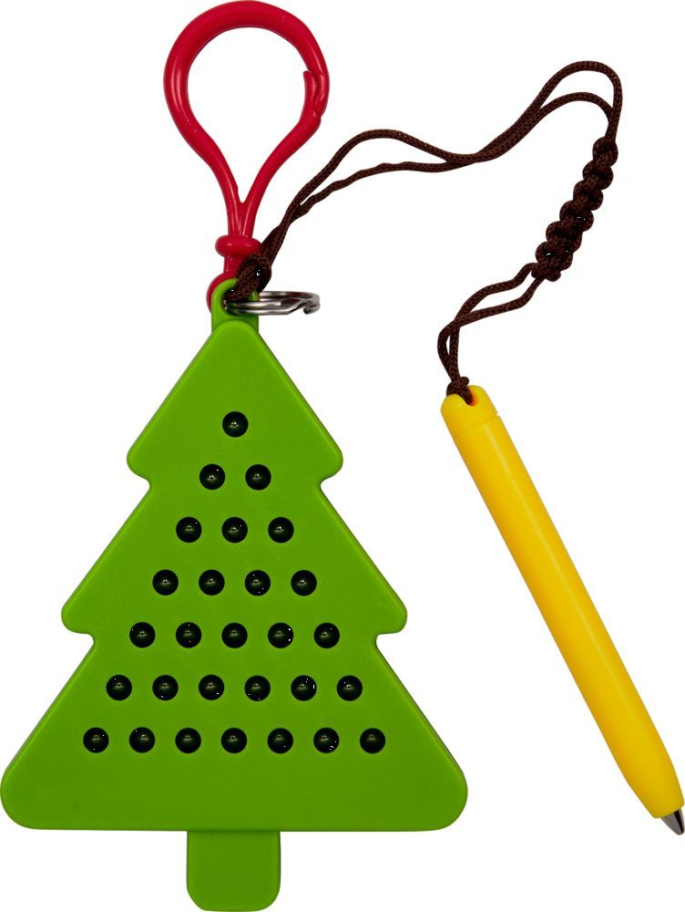 Mini-Magnet-Zeichentafel Tanne - Fröhliche Weihnachten (verschiedene Designs, 1 Stück)