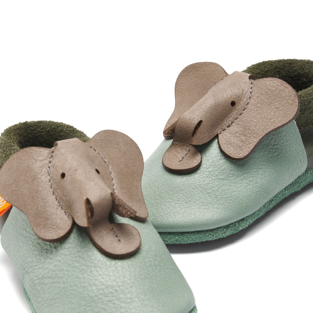 Orangenkinder Elefant 3D mint Gr. 20-21