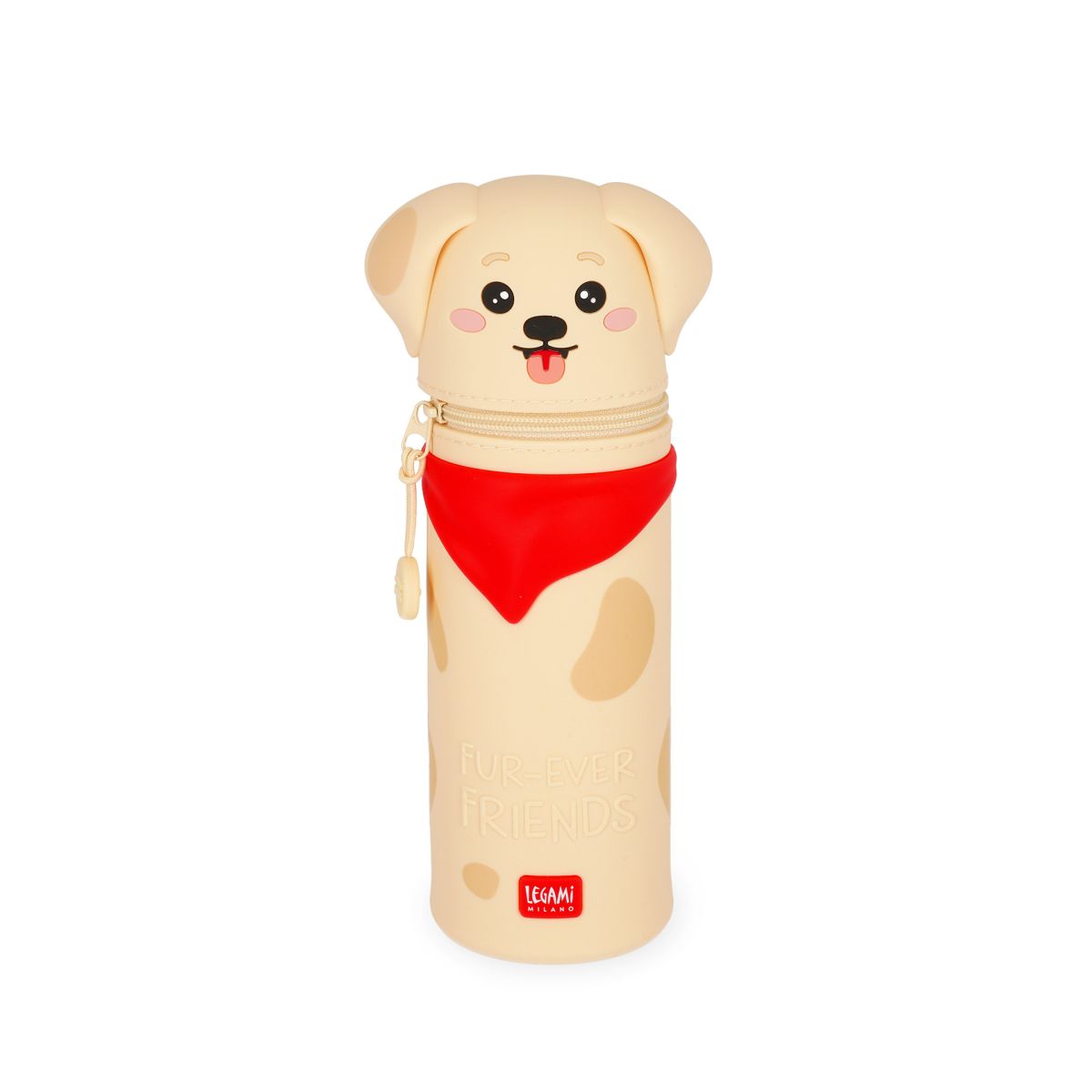 Kawaii Mäppchen aus Silikon Golden Retriver - Legami
