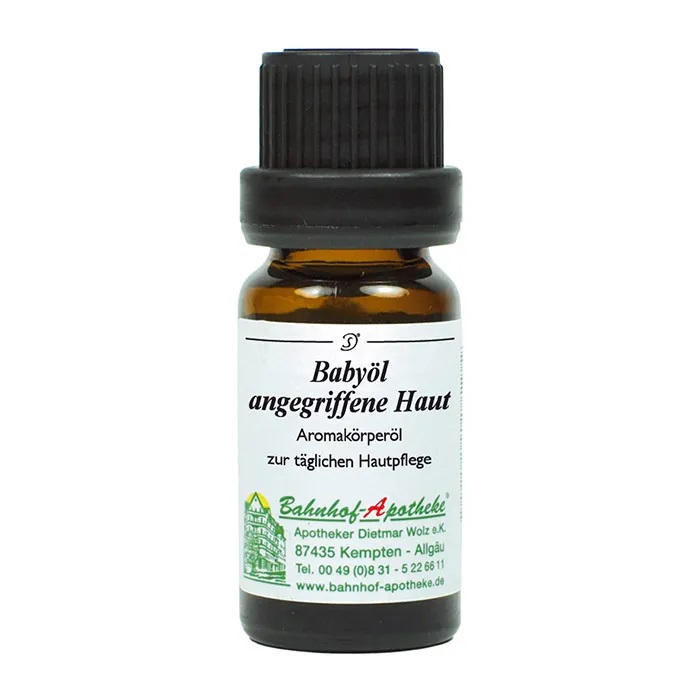 Babyöl angegriffene Haut 10ml - Bahnhof Apotheke