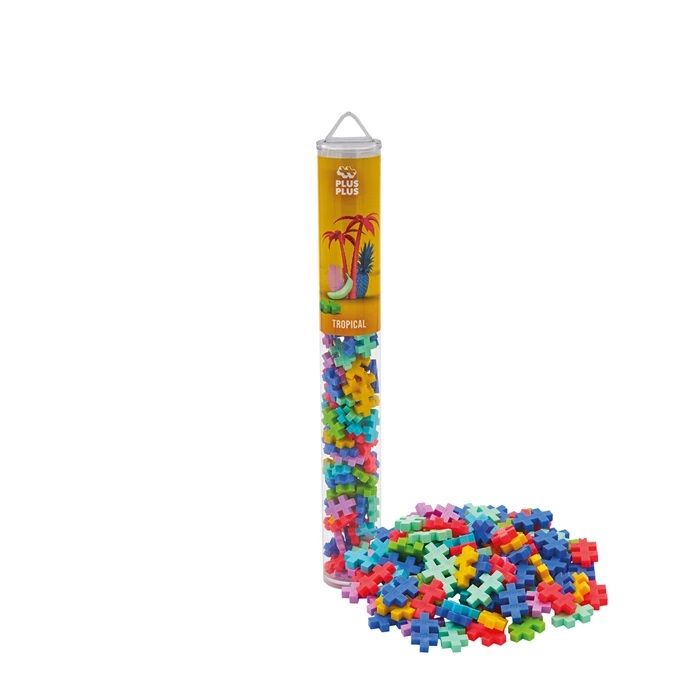 PLUS PLUS Mini-Bausteine Tropical 100 Stück