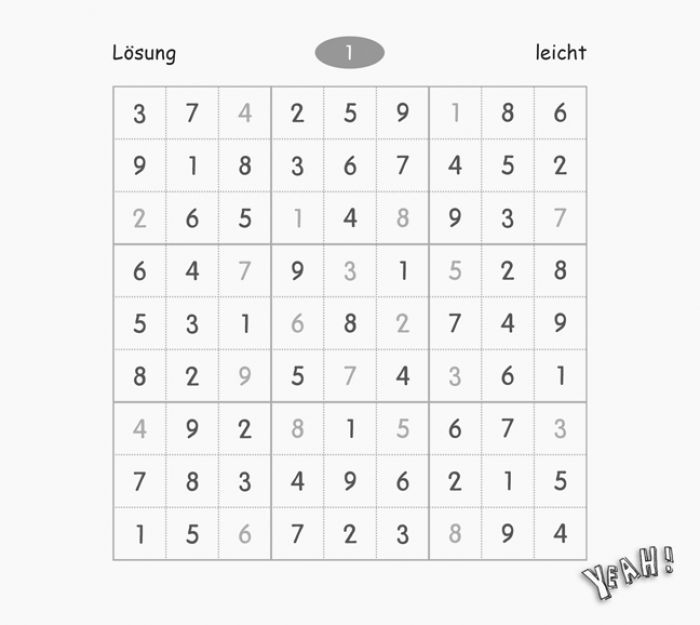 365 Sudokus für Kinder