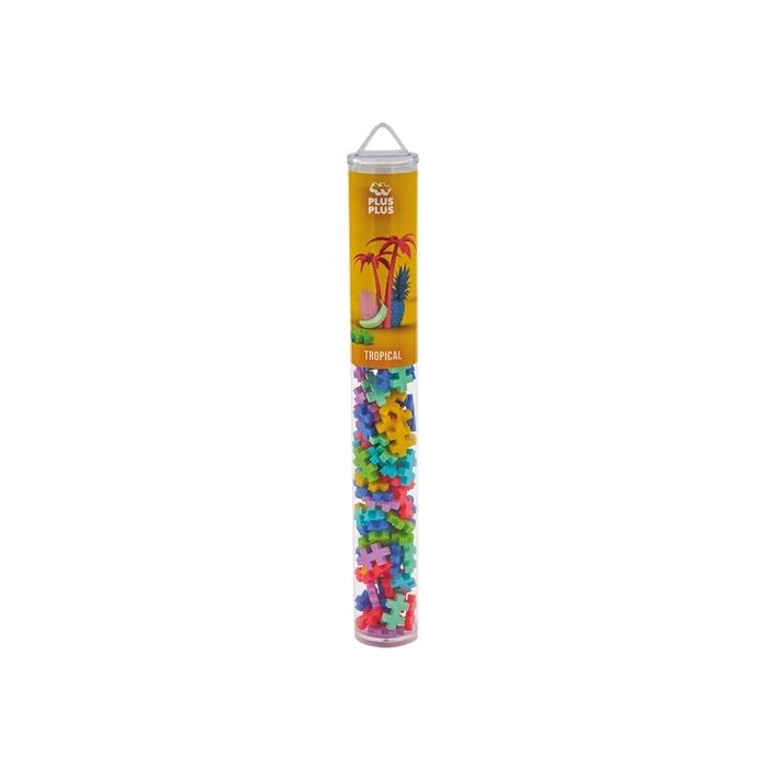 PLUS PLUS Mini-Bausteine Tropical 100 Stück