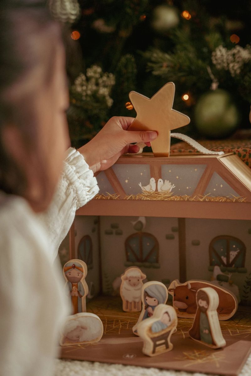 Weihnachtskrippe im Spielkoffer - Little Dutch