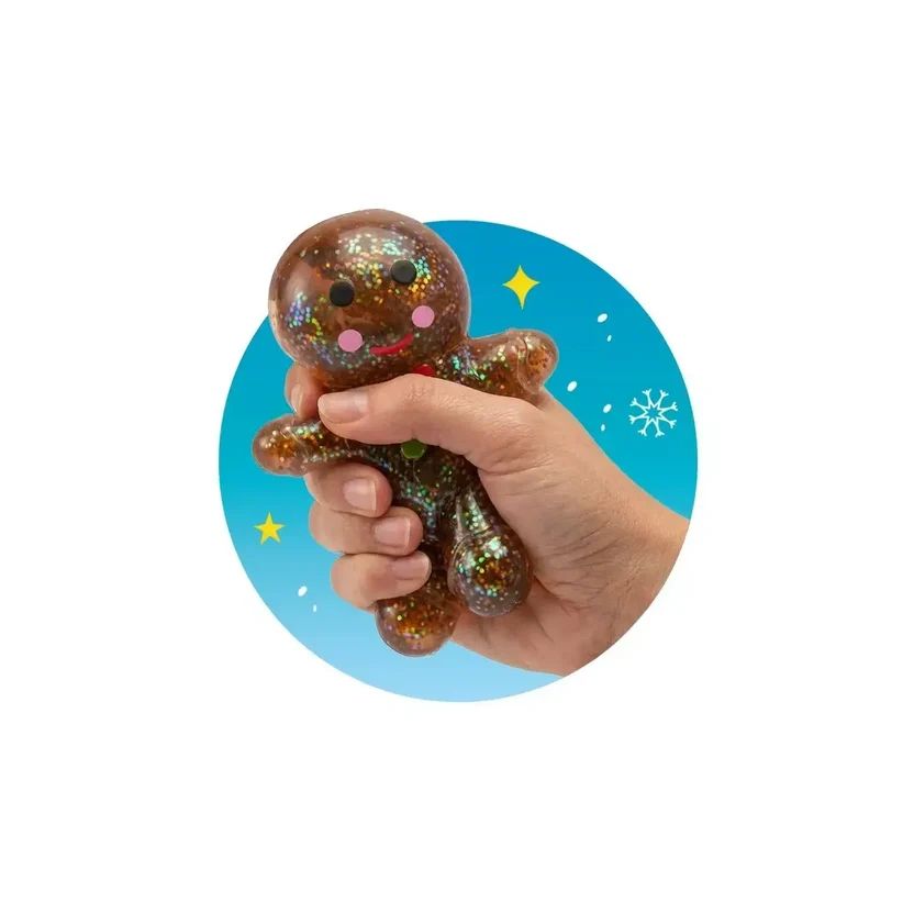 WTR Glitzer-Maltose-Lebkuchenmann (verschiedene Designs, 1 Stück)