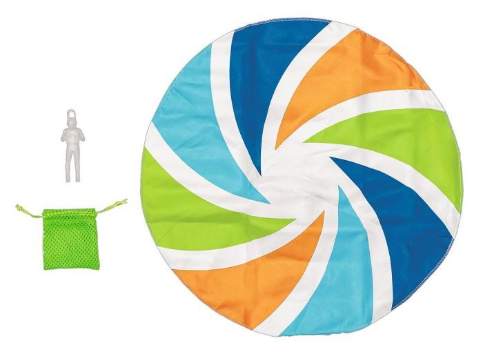PhänoMINT Bunter Fallschirmspringer (verschiedene Farben, 1 Stück)