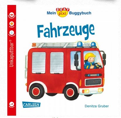 Mein Baby Pixi Buggybuch Fahrzeuge + 9M
