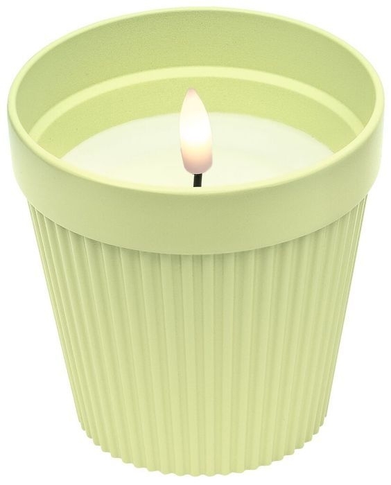 Blatt & Blüte LED-Kerze Garden Glow (verschiedene Designs, 1 Stück)