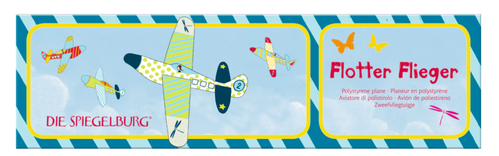 Die Spiegelburg Bunte Geschenke: Styroporflieger Flotter Flieger (1 Stück)