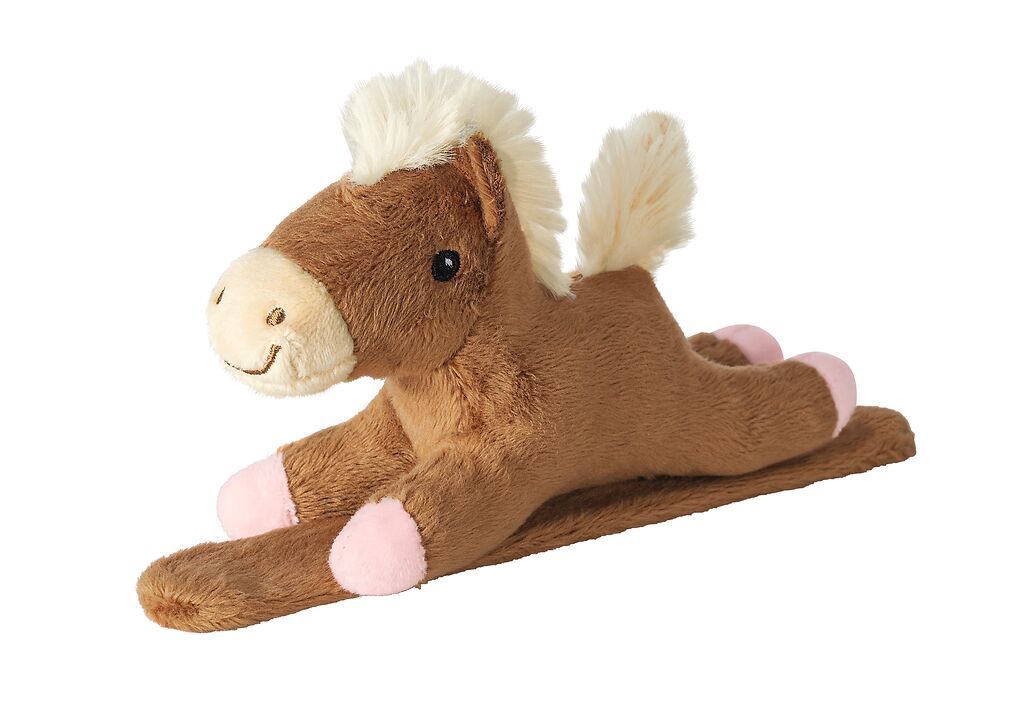 Pferde oder Einhorn Plüsch Snap-Band (verschiedene Designs, 1 Stück)