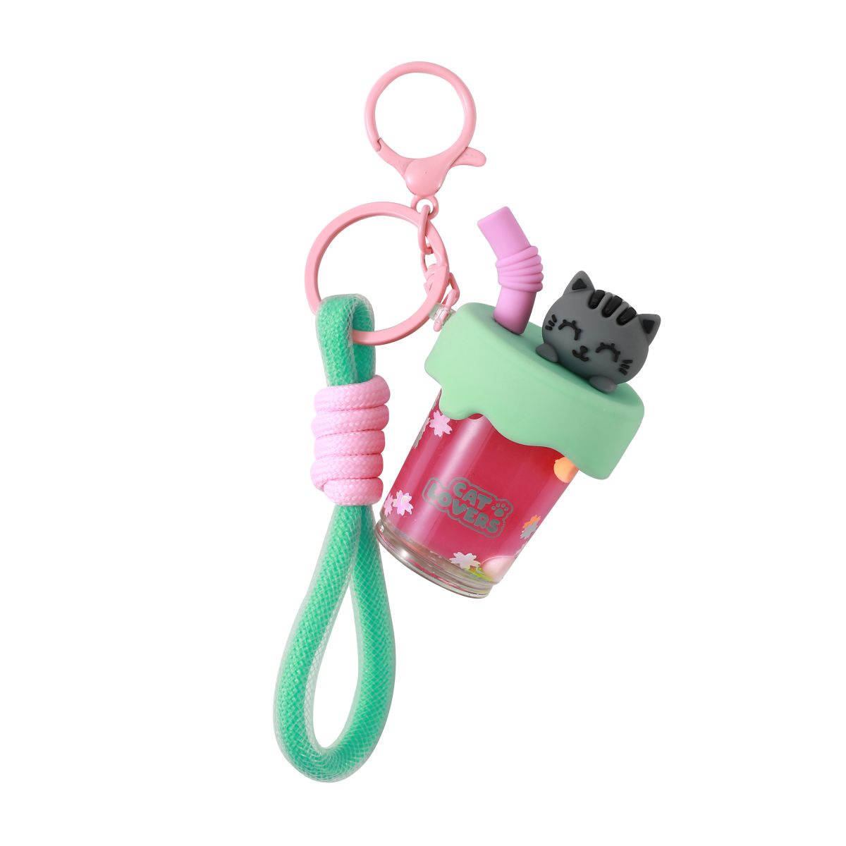 iTotal - Bubble Tea Schlüsselanhänger (verschiedene Designs, 1 Stück)