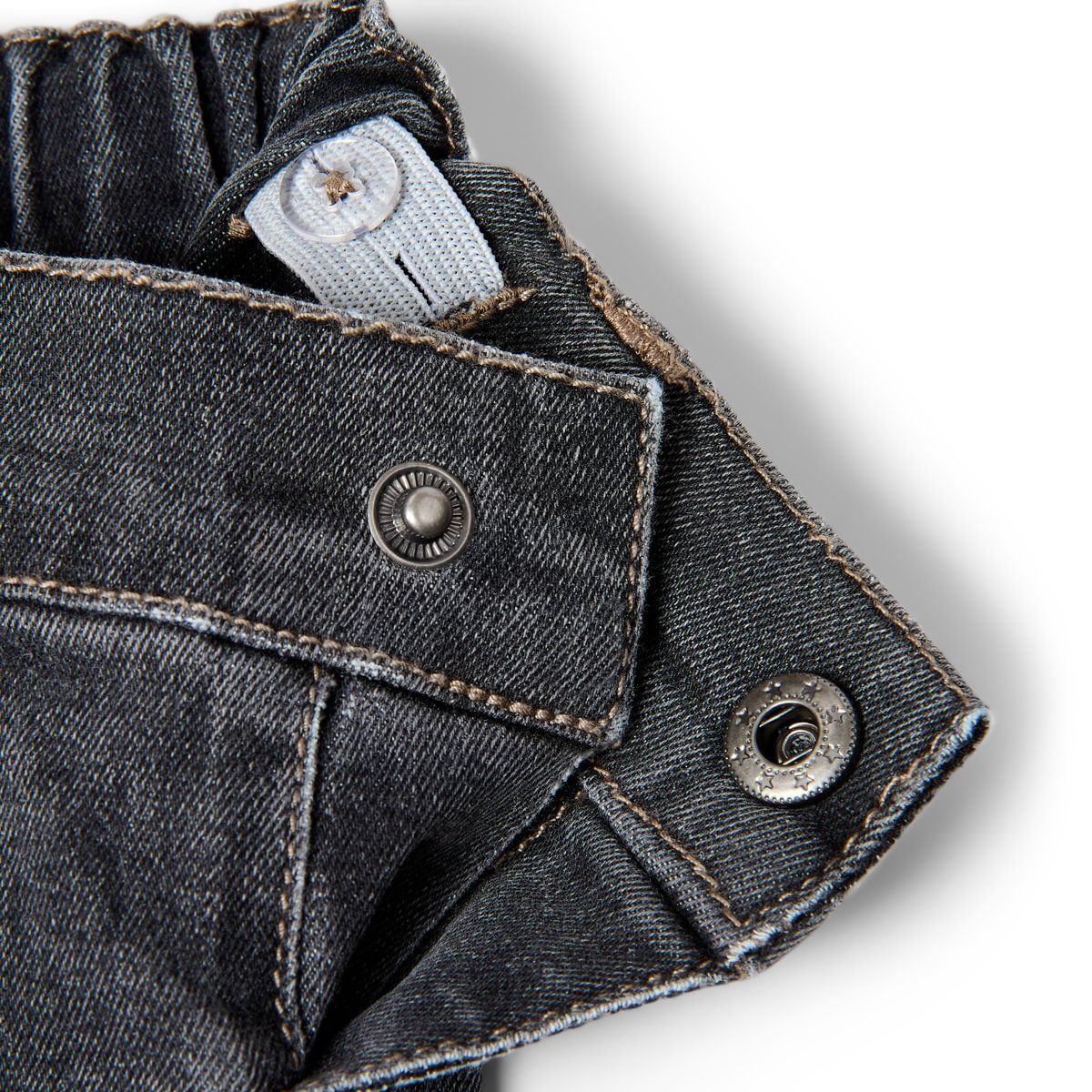 Hose Denim Grau - 92