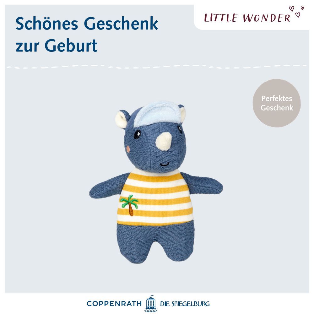 Knistertier Nashorn - Little Wonder