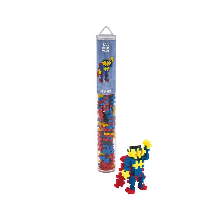 PLUS PLUS Mini-Bausteine Superheld 100 Stück
