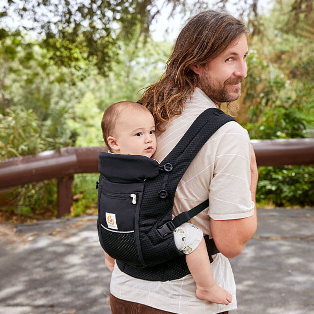 ergobaby Adapt Soft Flex Mesh Onyx Black Baby Carrier