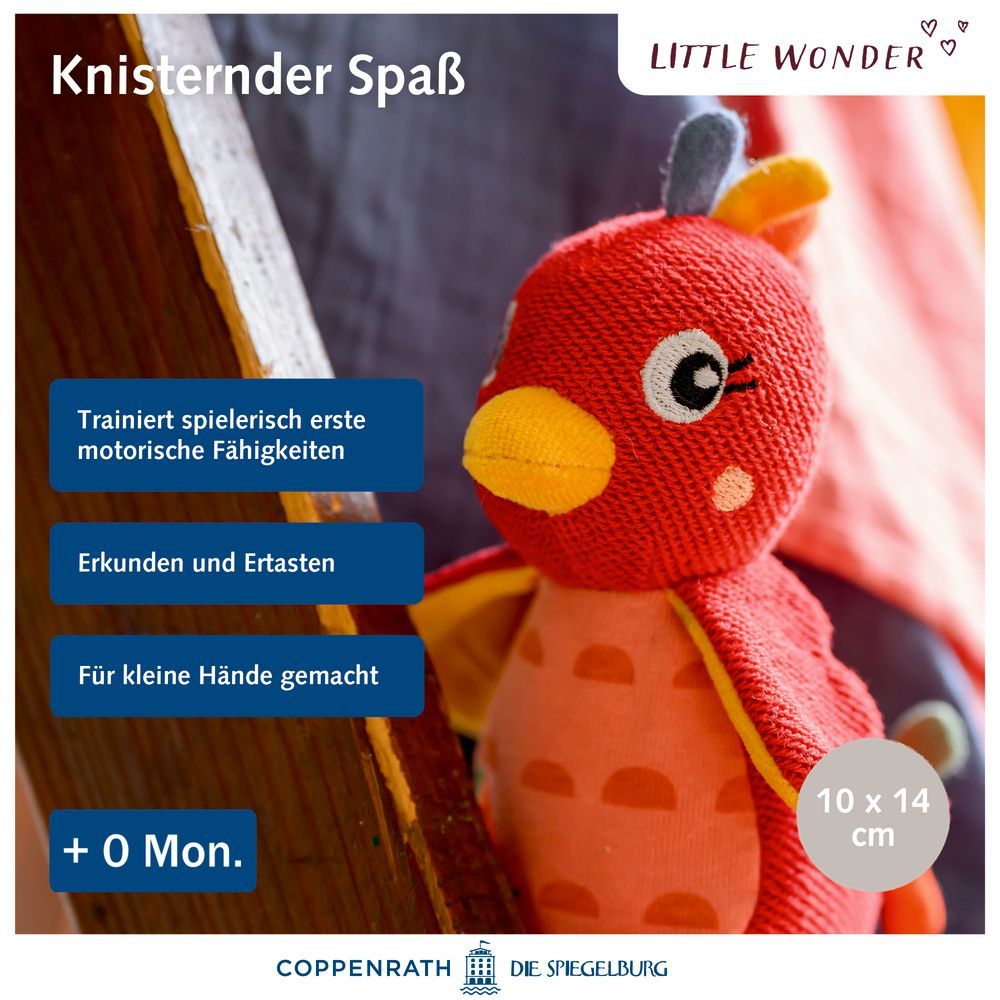 Knistertier Paradiesvogel - Little Wonder