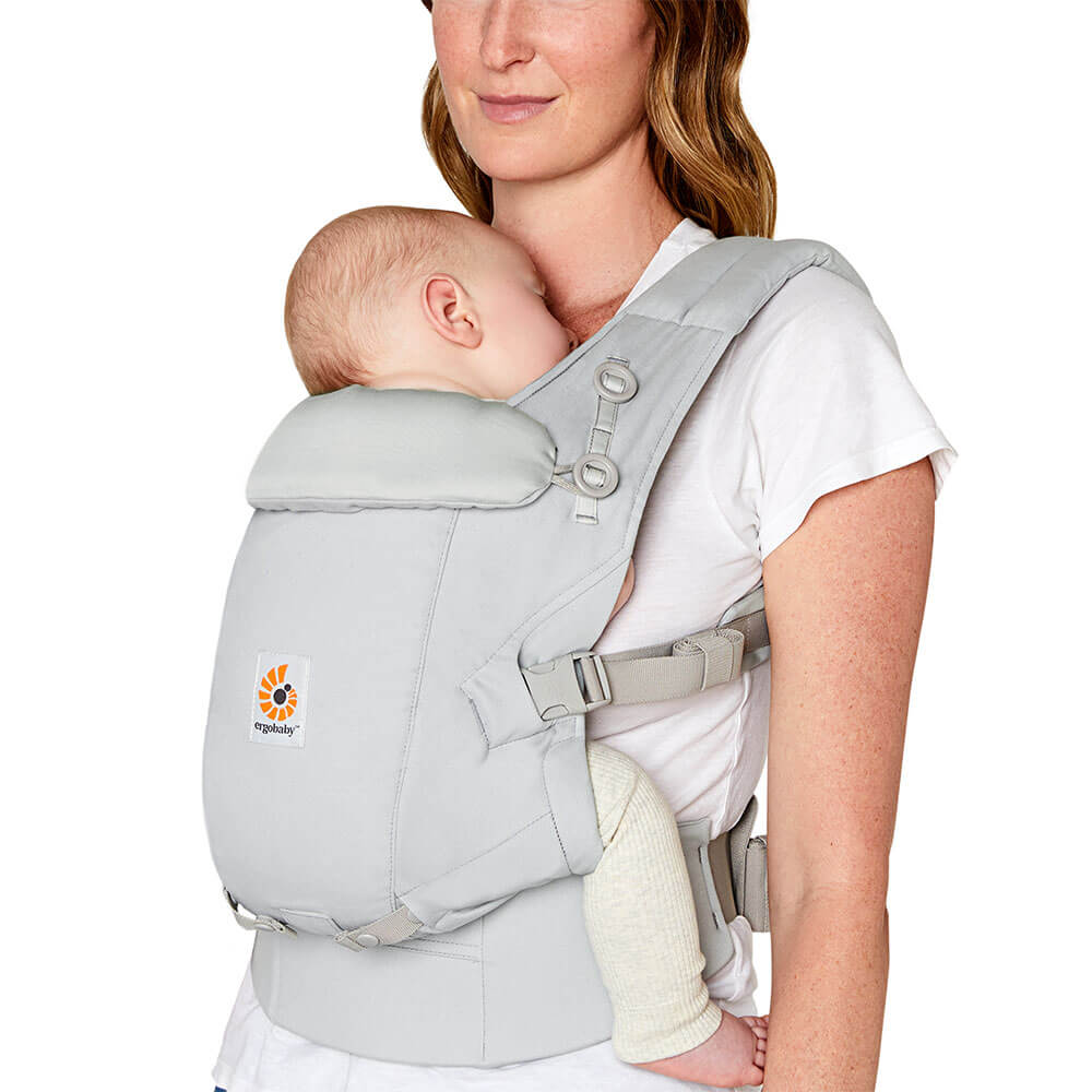 ergobaby Adapt Soft Touch Cotton Pearl Grey Baby Carrier