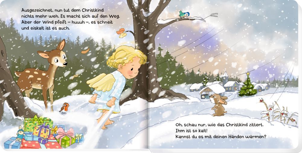 Brauchst du Hilfe, kleines Christkind? - Ein Mitmachbuch