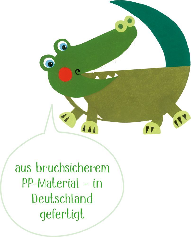 Schale Krokodil - Freche Rasselbande