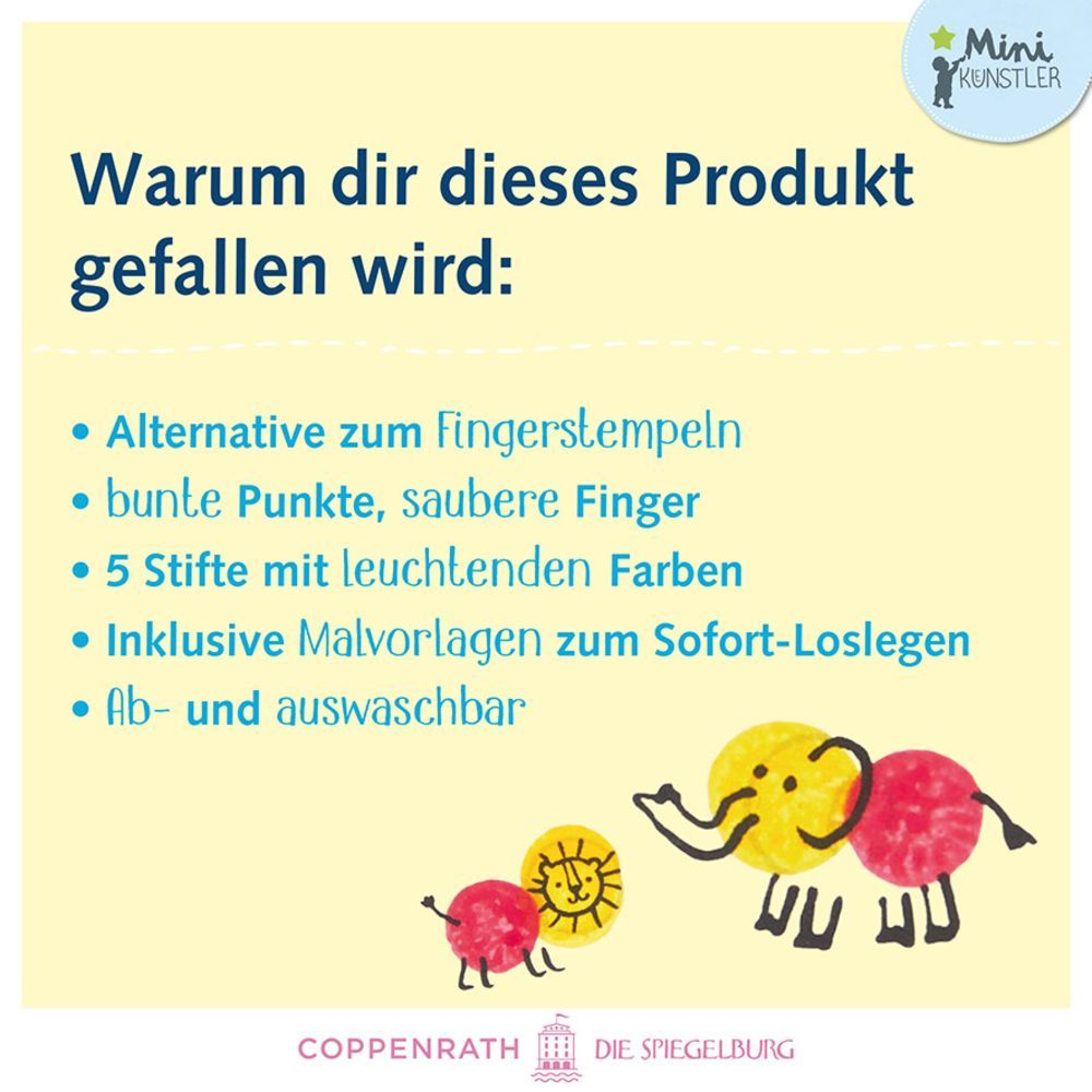 Meine superdicken Stempel-Stifte (Mini-Künstler)