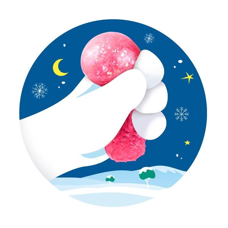MAGIC MOMENTS SF Squeeze Glitzer-Ball (verschiedene Designs, 1 Stück)